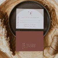 CELESTE Boho Moon & Stars Terracotta RSVP