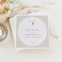 CELESTE Boho Moon & Stars Terracotta Wedding
