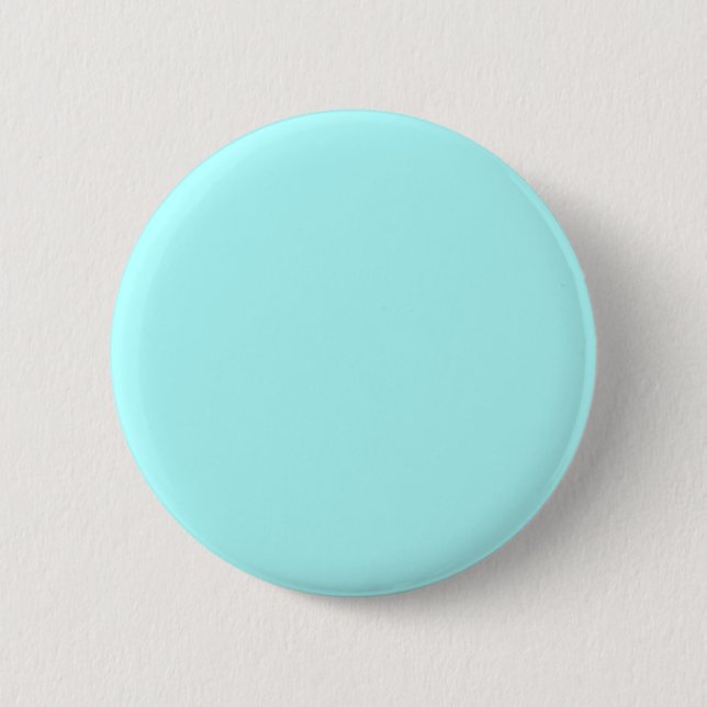 Celeste Green 6 Cm Round Badge (Front)