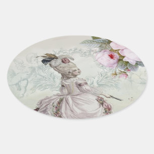 CÉLESTE OVAL STICKER