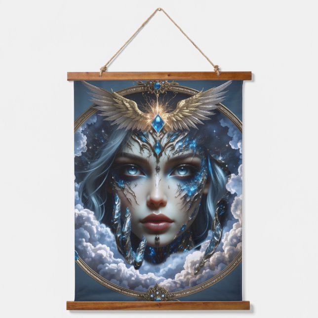 Celestia – Guardian of the Endless Sky.  Hanging Tapestry (Front)