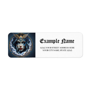 Celestia – Guardian of the Endless Sky. Return Address Label