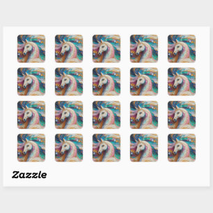 Celestia Horse Impressionism Sticker
