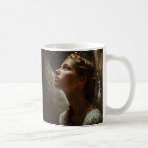 Celestial Angel Portrait Coffee Mug