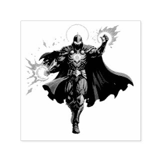 Celestial Arc Knight – Blue Energy Ascension Self-inking Stamp