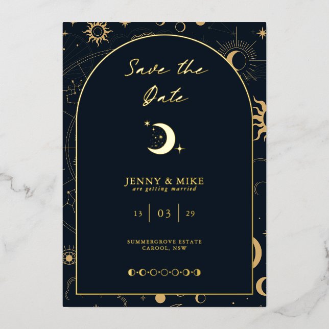 Celestial Arch Save the Date (Front)