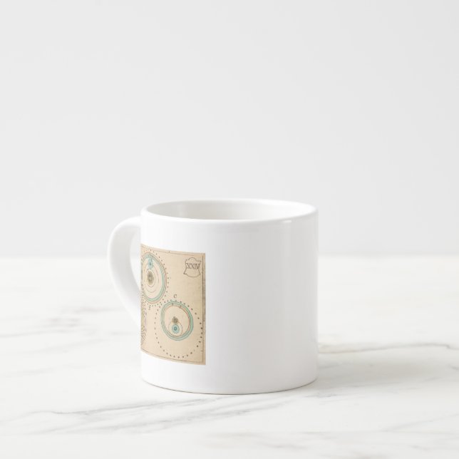 Celestial Atlas 6 Espresso Cup (Front Left)