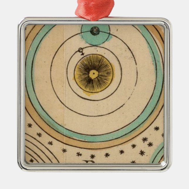 Celestial Atlas 6 Metal Ornament (Front)