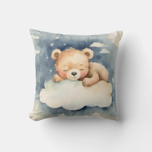 Celestial Baby Bear Boys Nursery Cushion