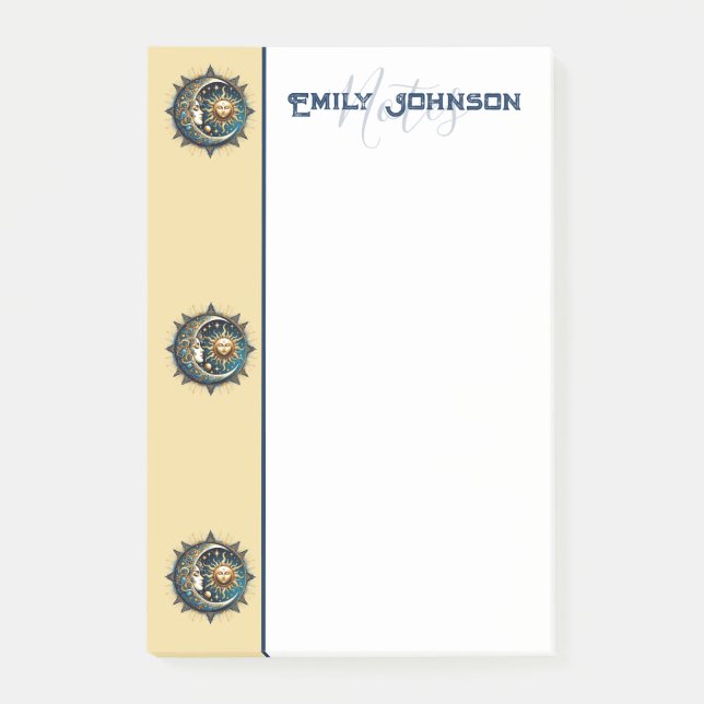 Celestial Balance Post-it Notes (Front)