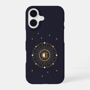 Celestial Balance – Sun & Moon Astrology Mandala iPhone 16 Case