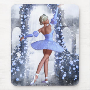 Celestial Ballet Dancer Mouse Pad
