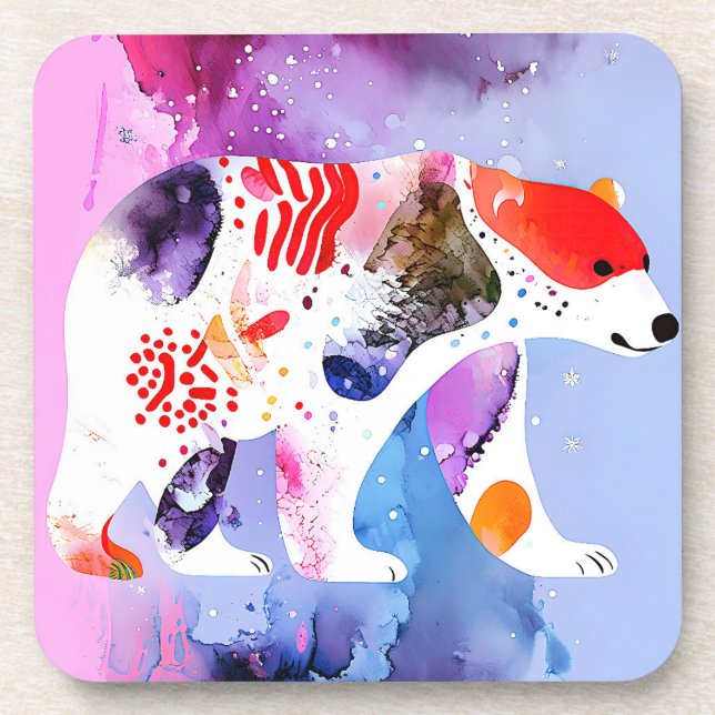 Celestial Bear with a Smile          Coaster (Front)