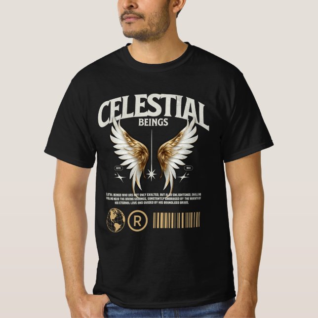 Celestial Beings Graphic T-Shirt (Front)