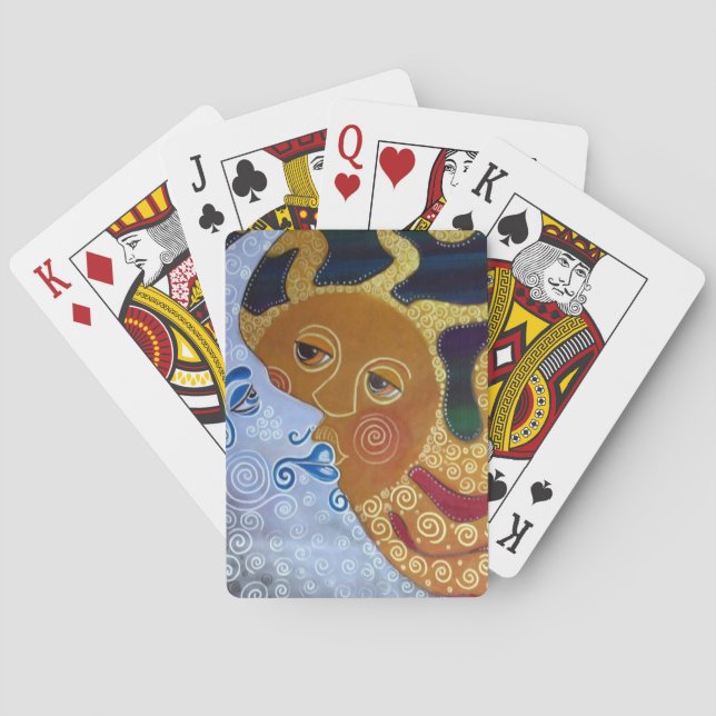 Celestial Bicycle Cards (Back)