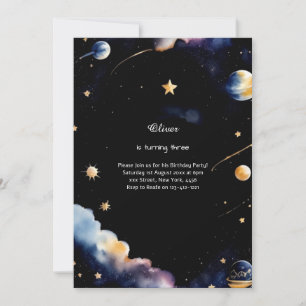 Celestial Birthday Invitation