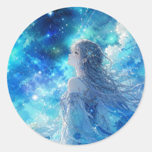Celestial Blue Dream Sticker