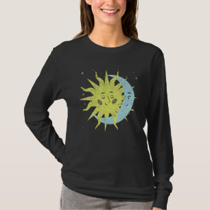 Celestial Bodies Galaxy Outer Space Sun Moon Astro T-Shirt