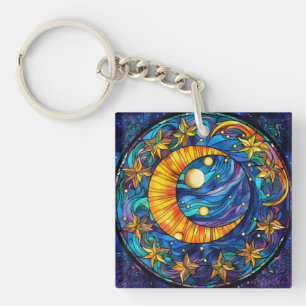 Celestial Bodies Keychain