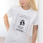Celestial Boho Bachelorette Bride Babe Tarot Card T-Shirt<br><div class="desc">Are you looking for a unique and stylish way to show your support for your celestial bachelorette party? Look no further than our personalised celestial boho bachelorette bride babe tarot card matching t-shirts! Not only do they look great, but they also make a great gift for your friends and family....</div>