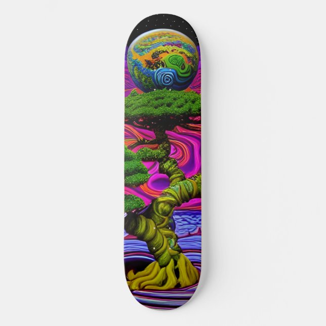 Celestial Bonsai Skateboard (Front)