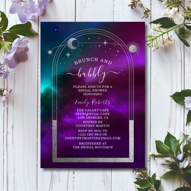 Celestial Bridal Shower Invitation (Creator Uploaded)