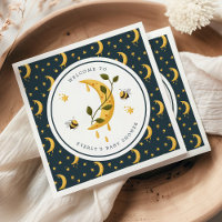 Celestial Bumblebee Moon Honey Baby Shower