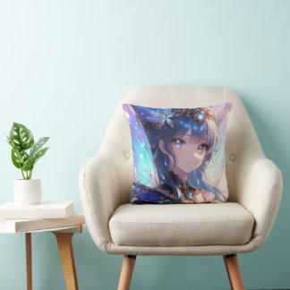 Celestial butterfly fairy  cushion
