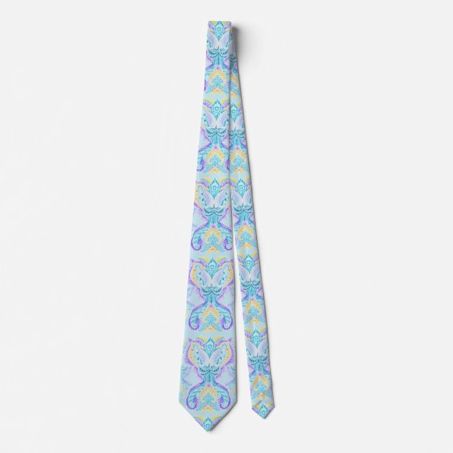 Celestial Butterfly Glow Tie (Front)