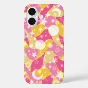 Celestial Candy Swirls iPhone 16 Case