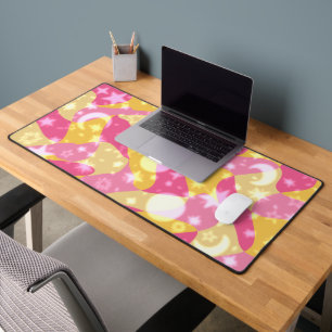 Celestial Candy Swirls  Desk Mat