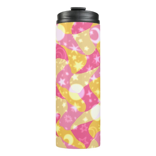 Celestial Candy Swirls  Thermal Tumbler (Front)