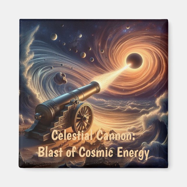 Celestial Cannon: Blast of Cosmic Energy Magnet (Front)