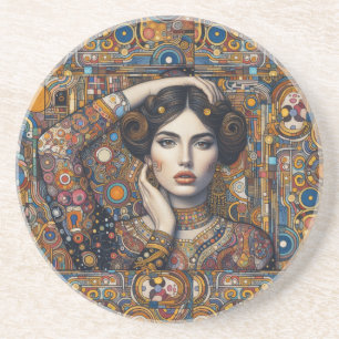"Celestial Caress" sandstone Coaster