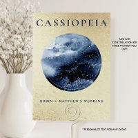 Celestial, Cassiopeia (Or Other) Gold and Blue