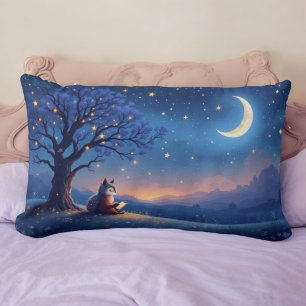 Celestial Cat Comfort Lumbar Cushion