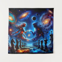 Celestial Chessboard in Deep Space