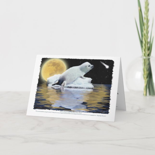 CELESTIAL CHILD HARP SEAL Card (Front)