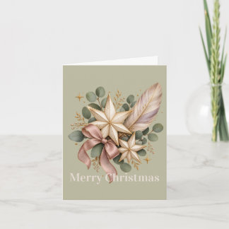 Celestial Christmas Elegance Invitation