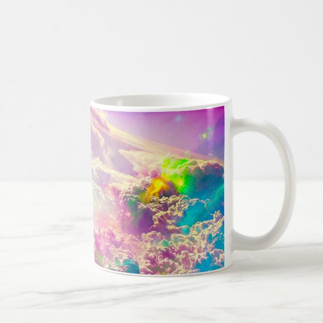 celestial clouds coffee mug (Right)