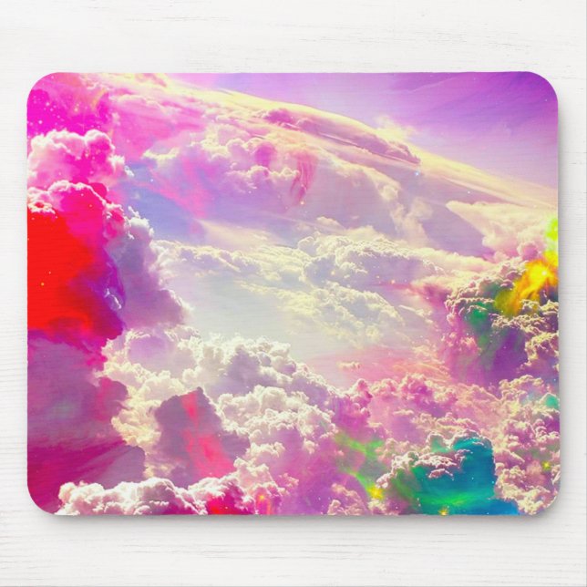 celestial clouds mouse pad (Front)