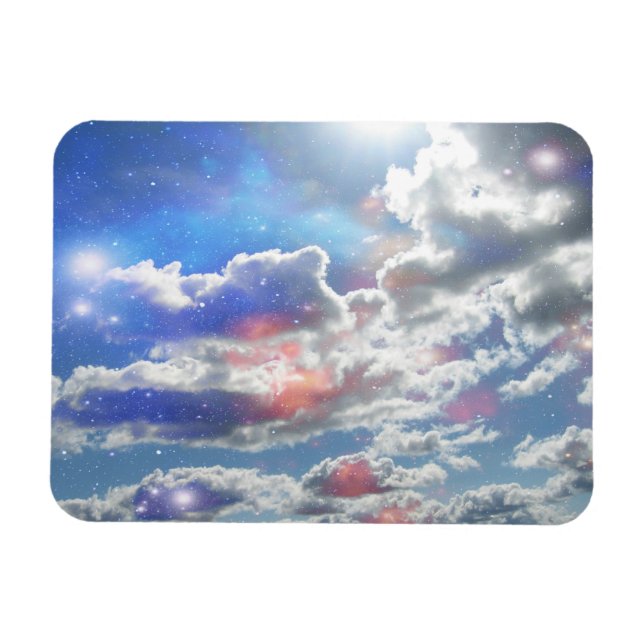 Celestial Clouds Premium Magnet (Horizontal)