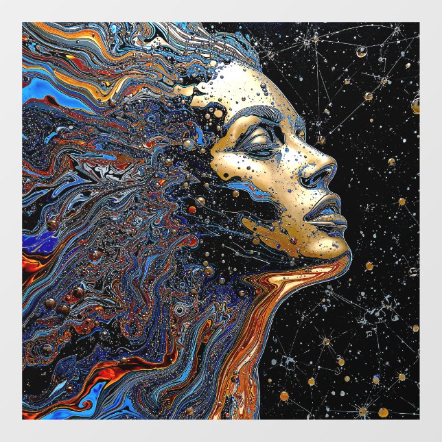 "Celestial Cognition" – A Surreal Portrait (Sheet)