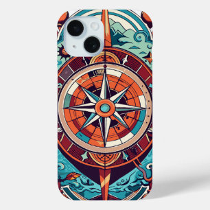 Celestial Compass iPhone 15 Case