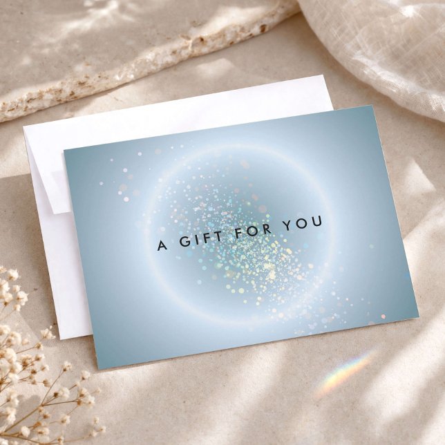 Celestial Confetti Glow Blue Gift Certificate (Creator Uploaded)