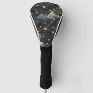 Celestial Constellation Star Pattern (1) Golf Head Cover