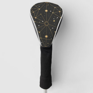 Celestial Constellation Star Pattern (3) Golf Head Cover