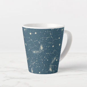 Celestial Constellation - Starry Night (1) Latte Mug