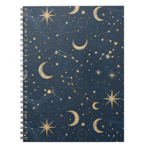 Celestial Constellation - Starry Night (1) Notebook