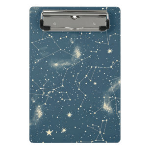 Celestial Constellation - Starry Night (2) Mini Clipboard